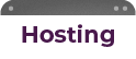 The word &quot;Hosting&quot; floating around a desktop designed by Technical Resource Solutions.