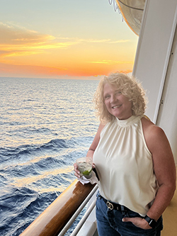 Arlene Dickerson on cruise